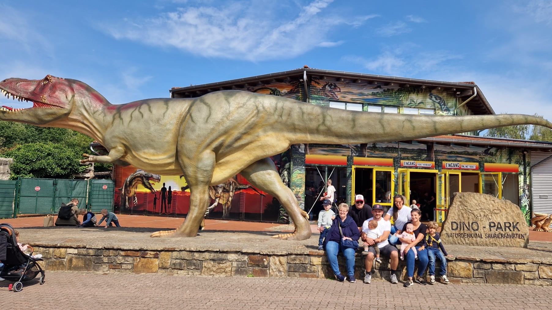 Teilnehmer Erlbenistag Dinopark Münchehagen